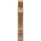 Ekena Millwork 6-in W x 36-in D x 36-in H Balboa Slat Rough Cedar Woodgrain TimberThane Outlooker, Primed Tan OUTUR060X36X36BOA24RCPR - alternate 5
